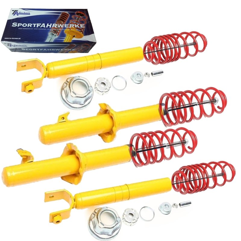 Kit Assetto Sportivo Fisso Tatechnix Honda Civic IV / CRX II (ED6, ED7, EC8, EC9, ED2, ED4, ED9) da 1989 a 1992