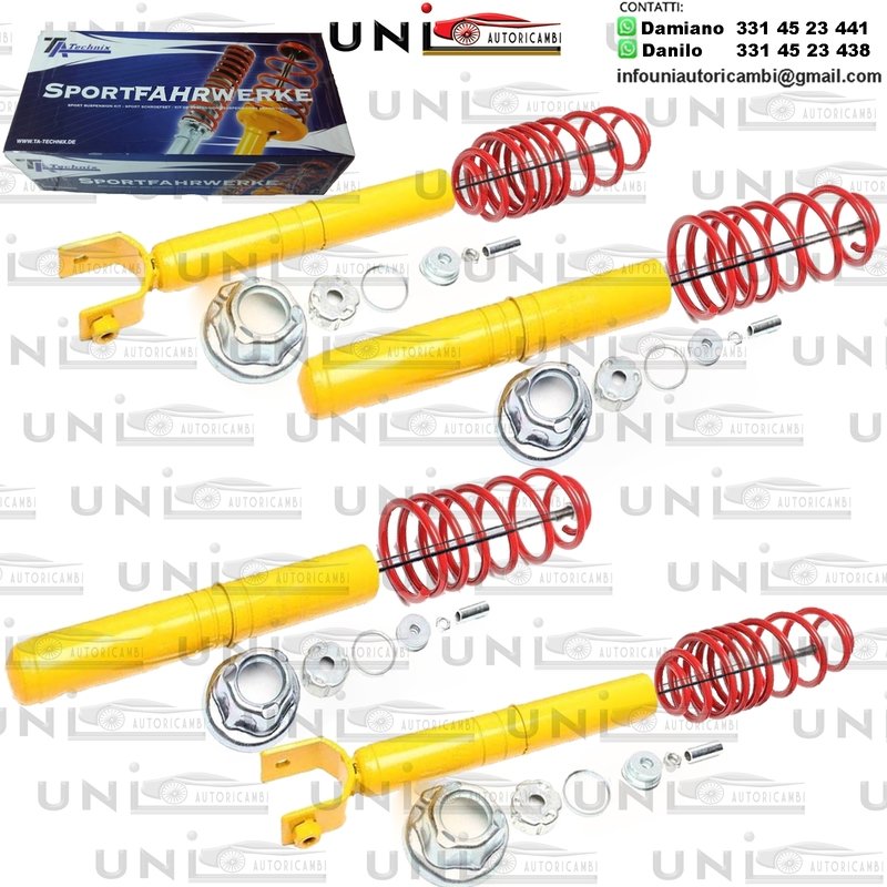 Kit Assetto Sportivo Fisso Tatechnix Honda Civic V / CRX III (EG2-9 / EH6,9 / EJ1,2) da 1991 a 1998