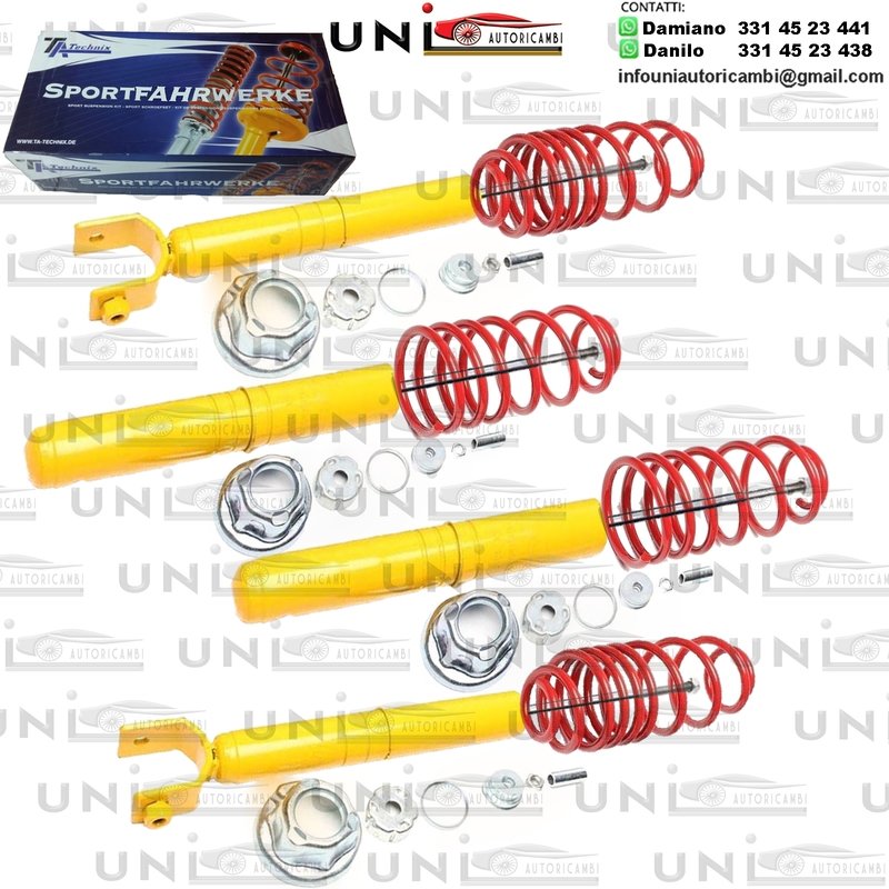 Kit Assetto Sportivo Fisso Tatechnix Honda Civic VI Aerodeck (MC2) da 1998 a 2001