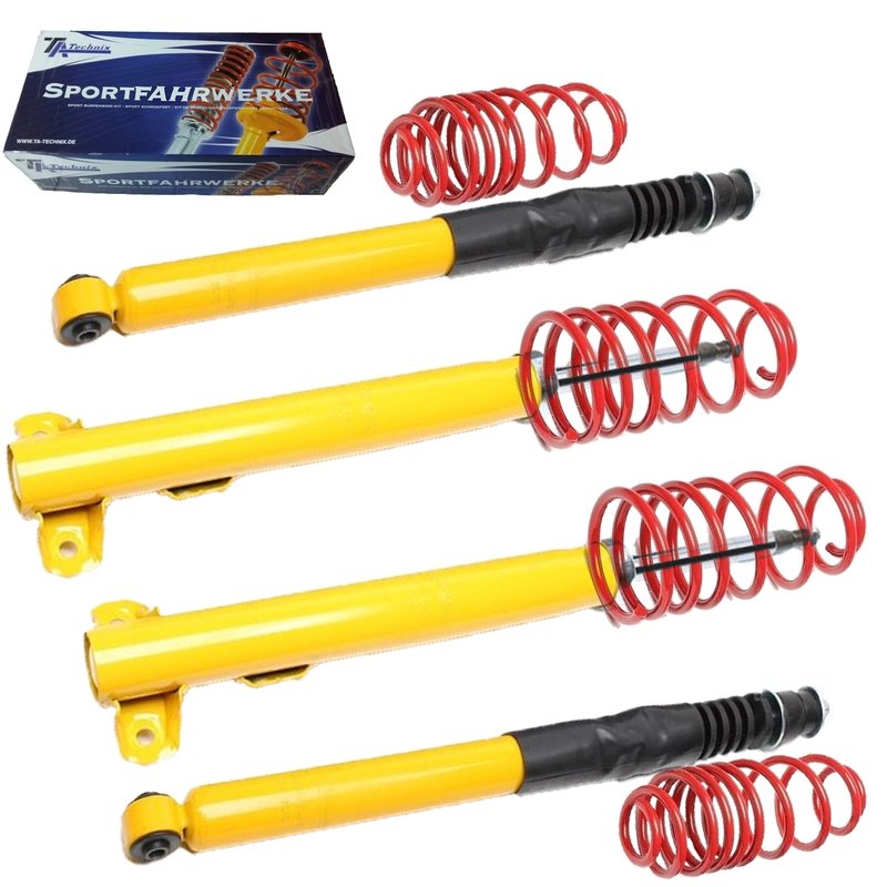 Kit Assetto Sportivo Fisso Tatechnix Mercedes Benz 190er (W201) da 1982 a 1993