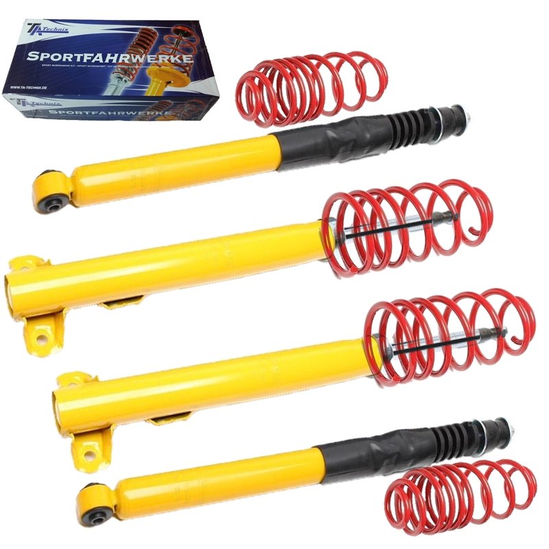 Kit Assetto Sportivo Fisso Tatechnix Mercedes Benz 190er (W201) da 1982 a 1993