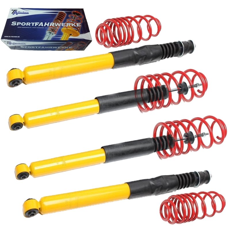 Kit Assetto Sportivo Fisso Tatechnix Mercedes Benz C-Classe (W202) da 1996 a 2000