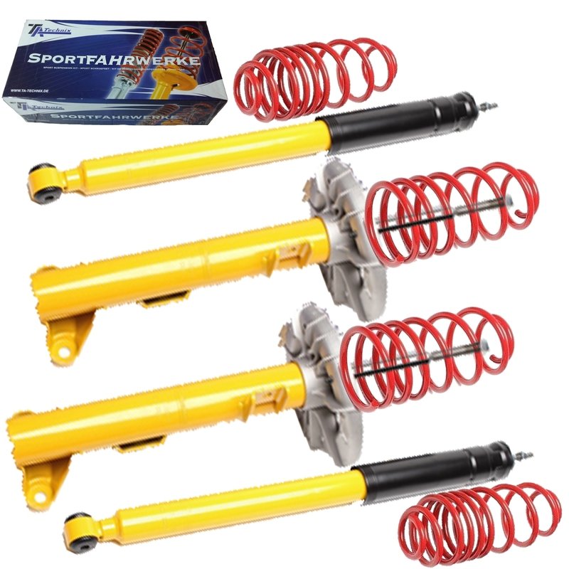 Kit Assetto Sportivo Fisso Tatechnix Mercedes Benz C-Classe (W202) da 1996 a 2000