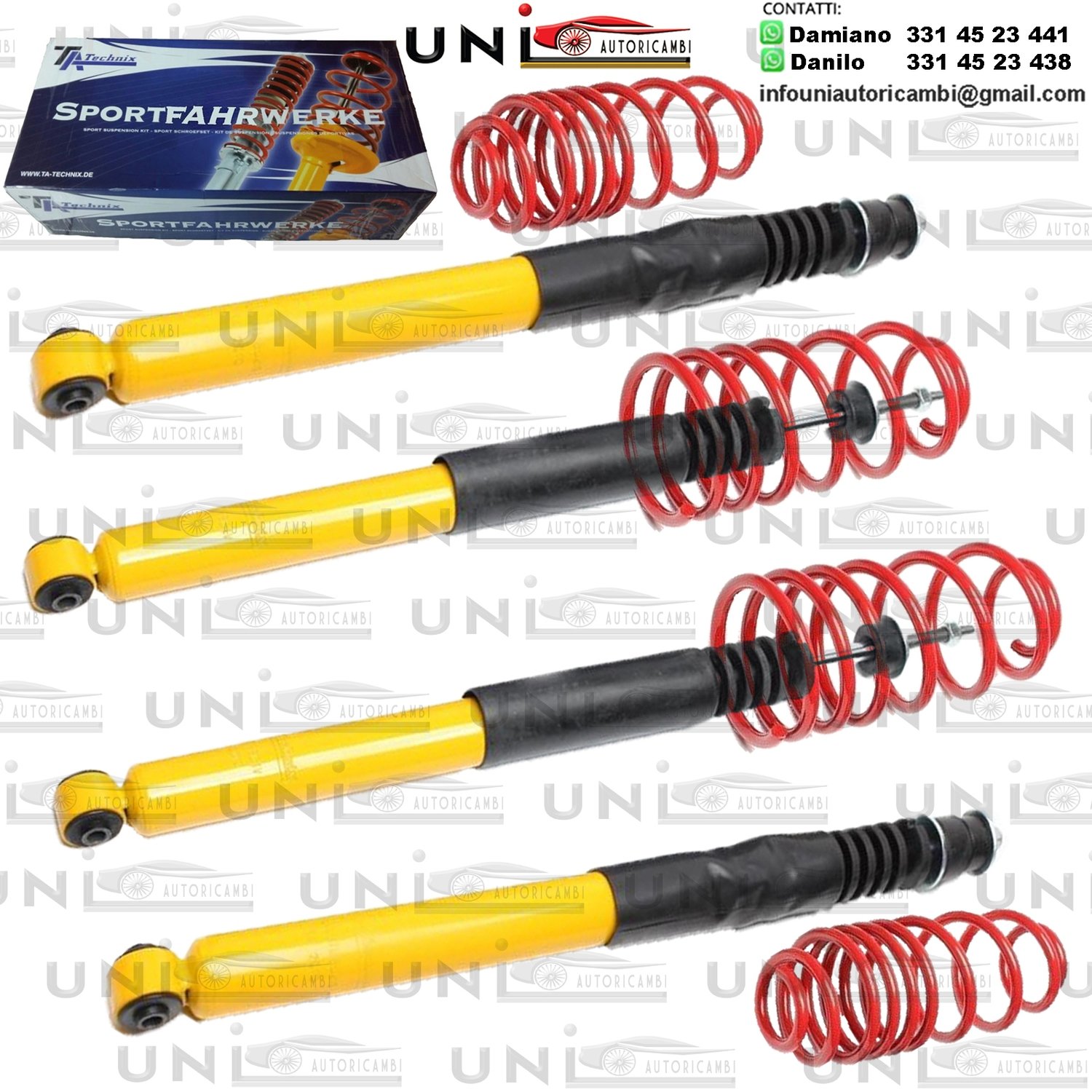 Kit Assetto Sportivo Fisso Tatechnix Mercedes Benz C-Classe Station Wagon (S202) da 1996 a 2001