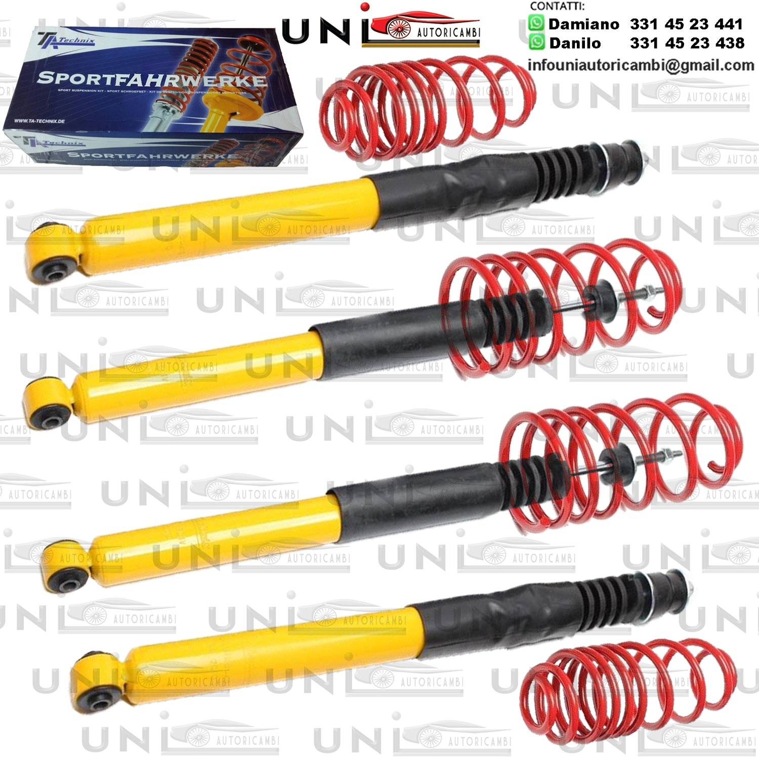 Kit Assetto Sportivo Fisso Tatechnix Mercedes Benz C-Classe Station Wagon (S202) da 1996 a 2001