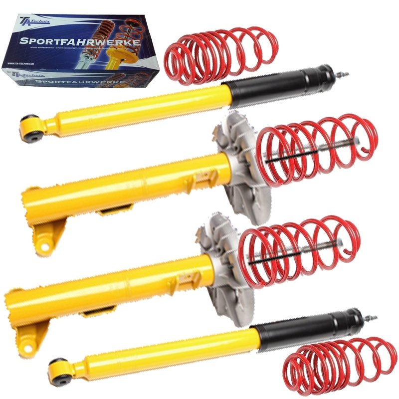 Kit Assetto Sportivo Fisso Tatechnix Mercedes Benz CLC-Classe Coupe Sportiva (CL203) da 2001 a 2011