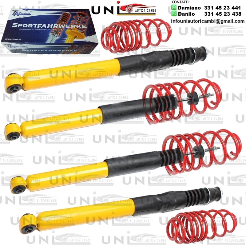 Kit Assetto Sportivo Fisso Tatechnix Mercedes Benz SLK (R170) da 1996 a 2004