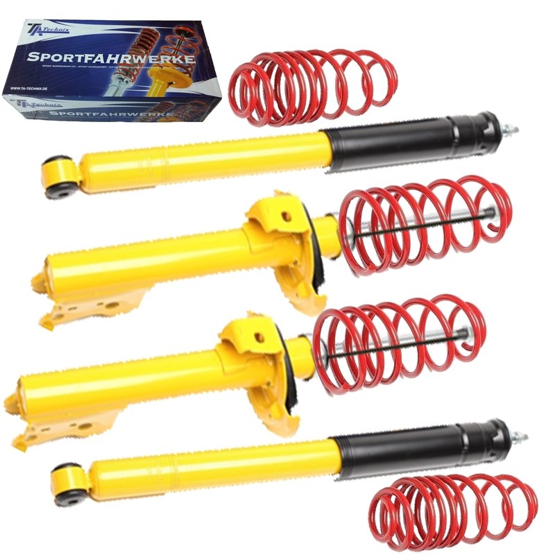 Kit Assetto Sportivo Fisso Tatechnix Mercedes Benz A-Classe (W169) da 2004 a 2012