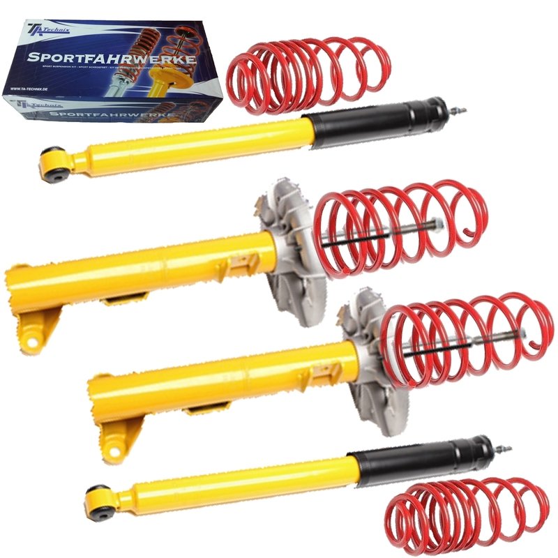 Kit Assetto Sportivo Fisso Tatechnix Mercedes Benz C-Classe (W203) da 2000 a 2007