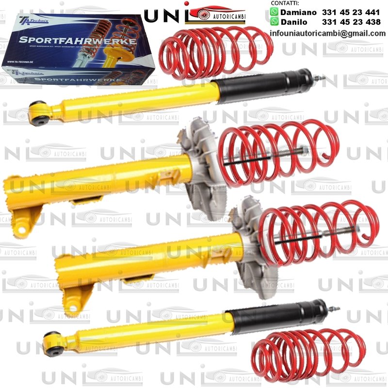 Kit Assetto Sportivo Fisso Tatechnix Mercedes Benz C-Classe Station Wagon (S203) da 2000 a 2007