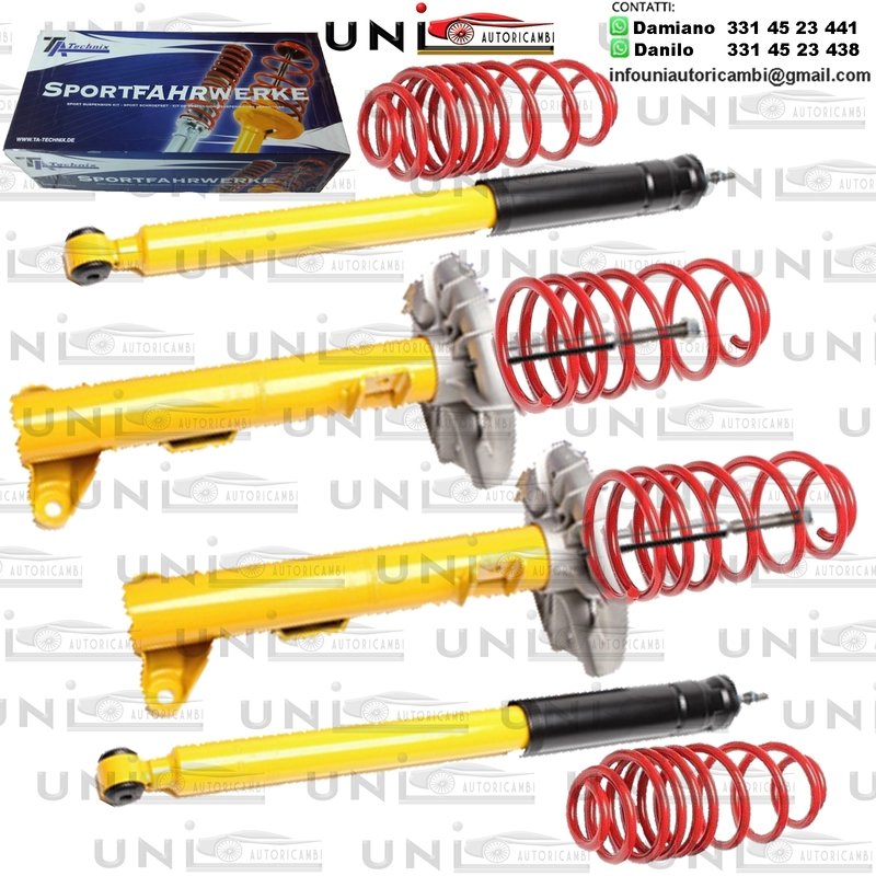 Kit Assetto Sportivo Fisso Tatechnix Mercedes Benz C-Classe Station Wagon (S203) da 2000 a 2007