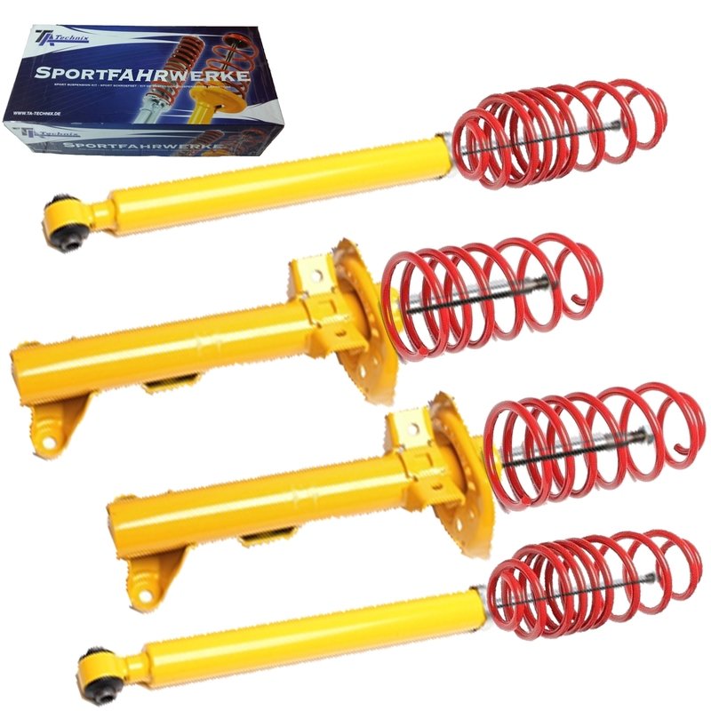 Kit Assetto Sportivo Fisso Tatechnix Mercedes Benz C-Classe (W204) da 2007 a 2014