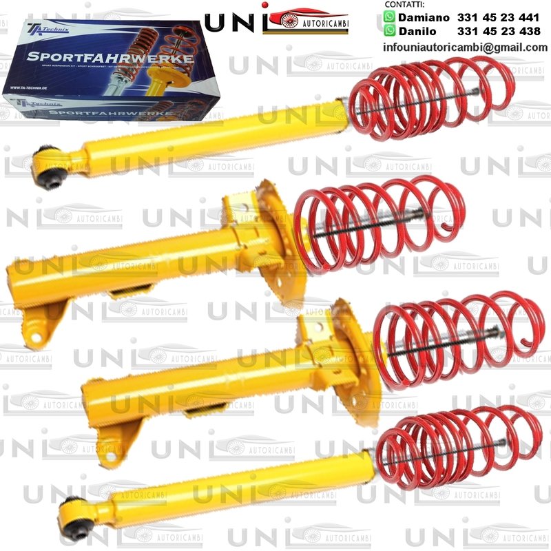 Kit Assetto Sportivo Fisso Tatechnix Mercedes Benz C-Classe Berlina (W204) da 2007 a 2014