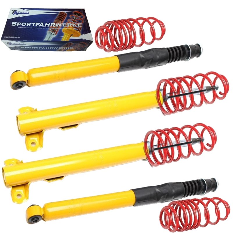 Kit Assetto Sportivo Fisso Tatechnix Mercedes Benz E-Classe Berlina / Coupe (W124 / C124) da 1984 a 1997