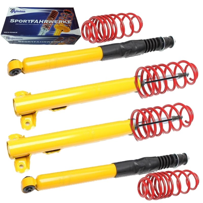 Kit Assetto Sportivo Fisso Tatechnix Mercedes Benz E-Classe Berlina / Coupe (W124 / C124) da 1984 a 1997