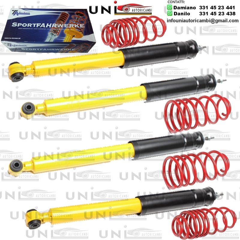 Kit Assetto Sportivo Fisso Tatechnix Mercedes Benz SLK (R170) da 1996 a 2004