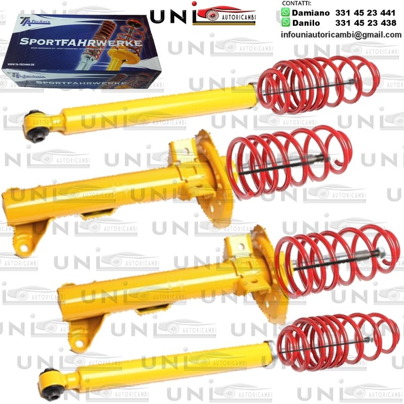 Kit Assetto Sportivo Fisso Tatechnix Mercedes Benz C-Classe Station Wagon (S204) da 2007 a 2014