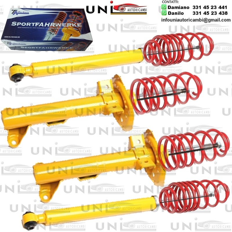 Kit Assetto Sportivo Fisso Tatechnix Mercedes Benz C-Classe Station Wagon (S204) da 2007 a 2014