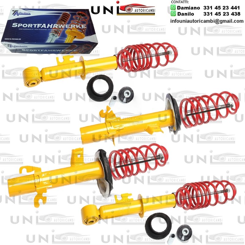 Kit Assetto Sportivo Fisso Tatechnix Mini Cooper S (R53) da 04.2002 a 2006