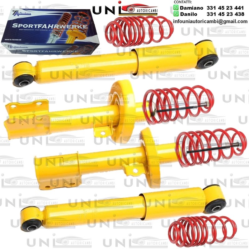 Kit Assetto Sportivo Fisso Tatechnix Opel Astra G Station wagon (T98) da 03.1998 a 02.2004