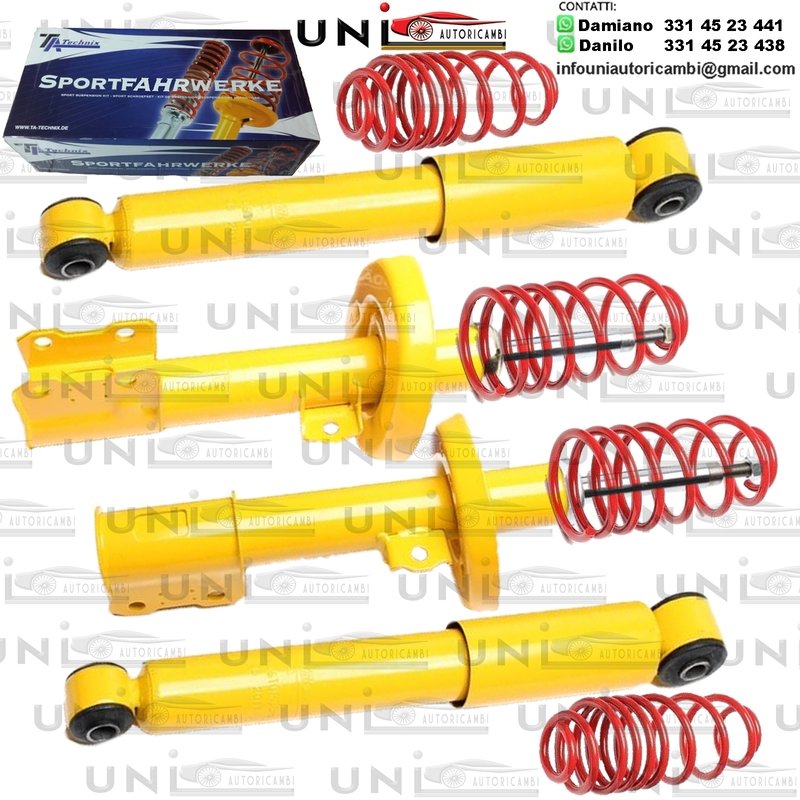 Kit Assetto Sportivo Fisso Tatechnix Opel Astra G Station wagon (T98) da 03.1998 a 02.2004