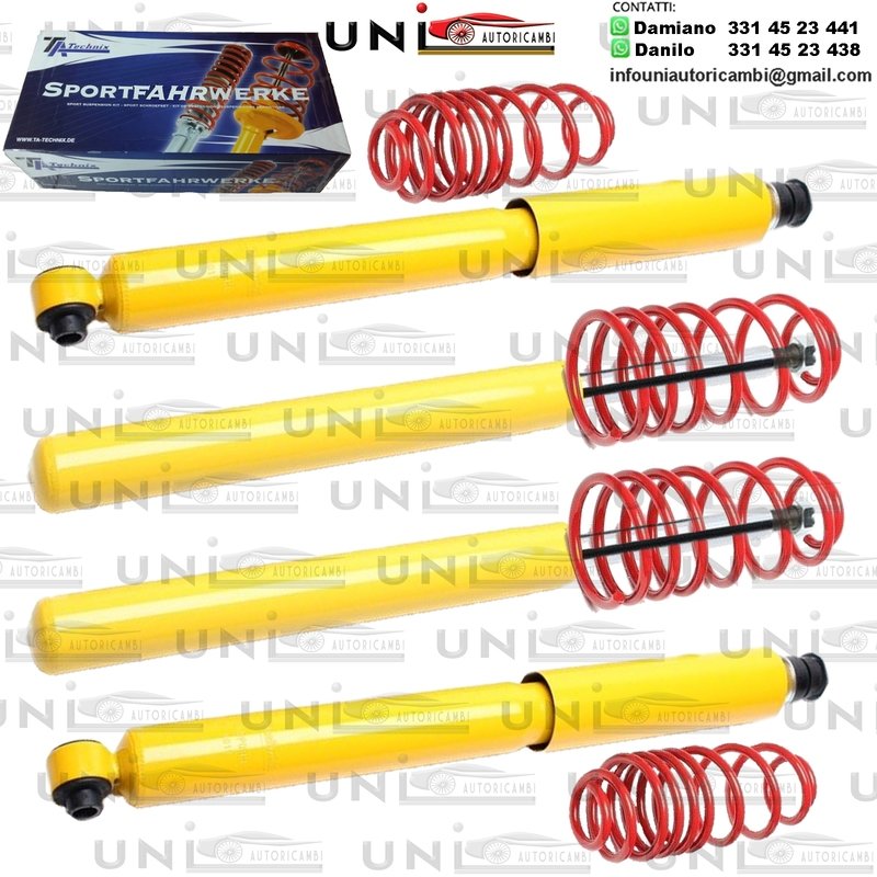 Kit Assetto Sportivo Fisso Tatechnix Opel Calibra (A) da 06.1990 a 1997