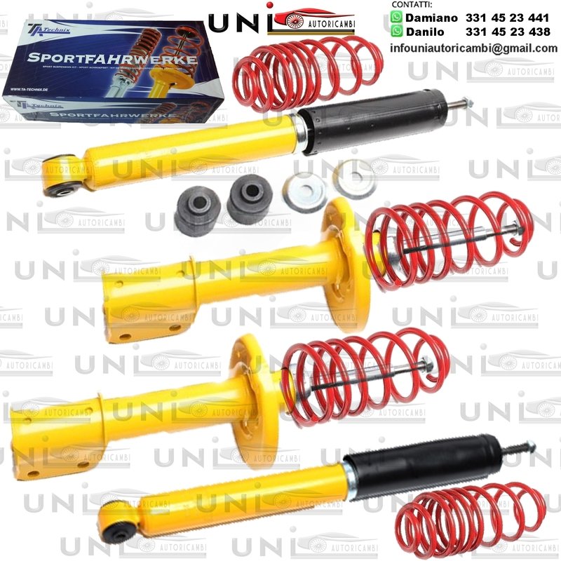 Kit Assetto Sportivo Fisso Tatechnix Opel Corsa A (A / A-CC) da 10.1982 a 03.1993