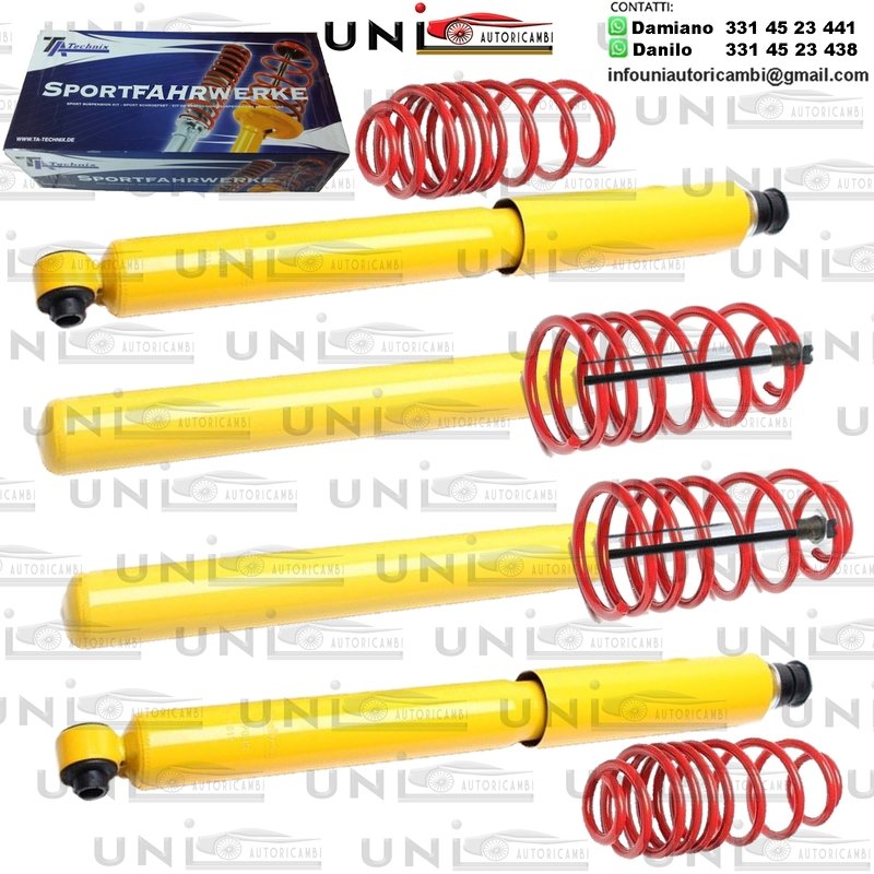 Kit Assetto Sportivo Fisso Tatechnix Opel Vectra (A) da 10.1988 a 09.1995