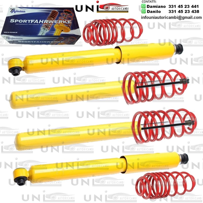 Kit Assetto Sportivo Fisso Tatechnix Opel Vectra (A) da 10.1988 a 09.1995