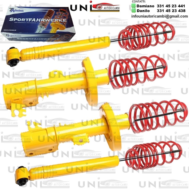 Kit Assetto Sportivo Fisso Tatechnix Opel Vectra B station wagon (J96) da 10.1995 a 02.2002