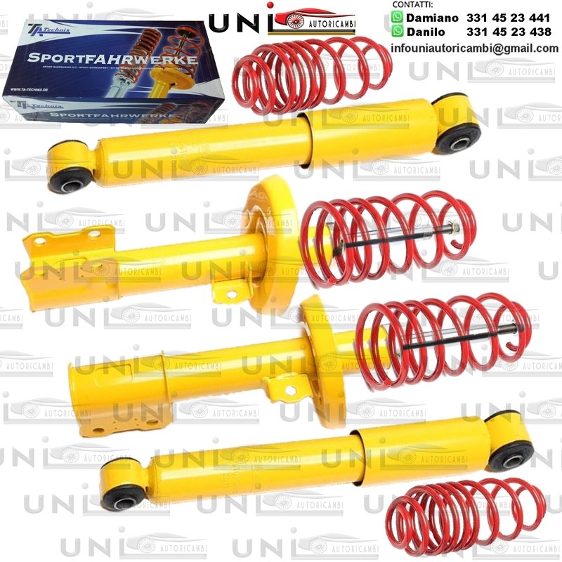 Kit Assetto Sportivo Fisso Tatechnix Opel Zafira (A) da 11.1998 a 12.2004