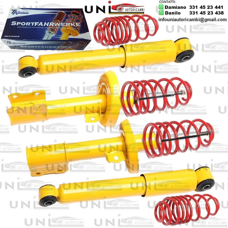 Kit Assetto Sportivo Fisso Tatechnix Opel Zafira A (T98) da 11.1998 a 12.2004