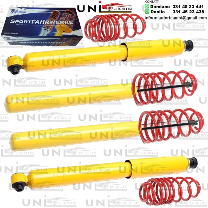 Kit Assetto Sportivo Fisso Tatechnix Opel Calibra (A) da 06.1990 a 1997