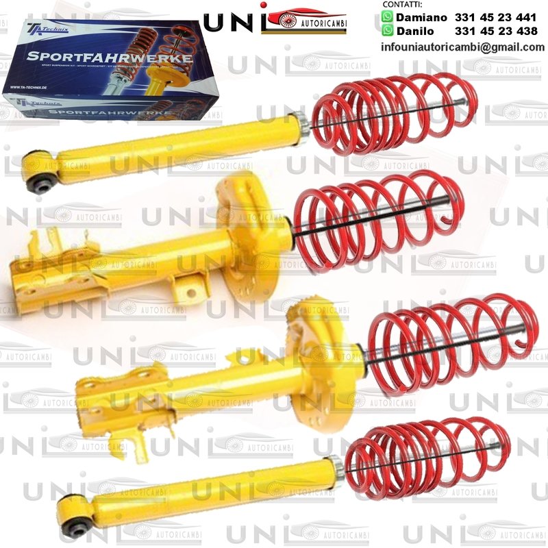 Kit Assetto Sportivo Fisso Tatechnix Opel Corsa D (S-D) da 2006 -