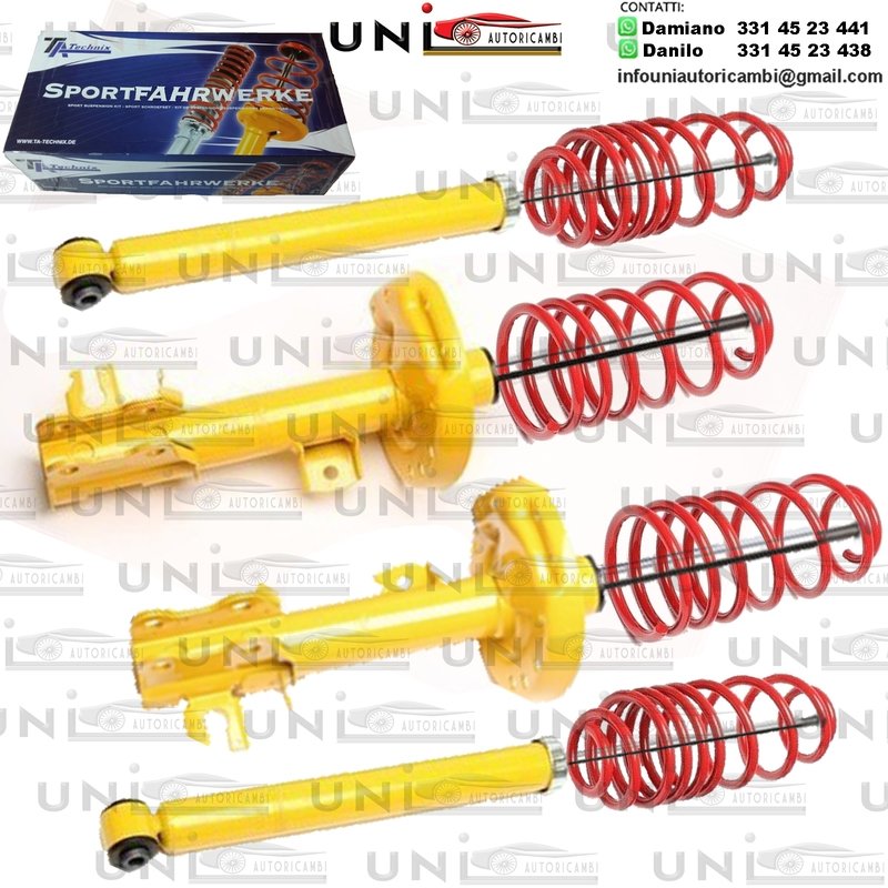 Kit Assetto Sportivo Fisso Tatechnix Opel Corsa D (S-D) da 2006 -