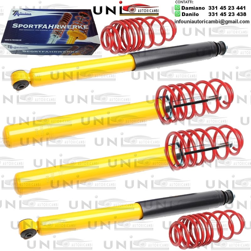 Kit Assetto Sportivo Fisso Tatechnix Opel Kadett (D) da 09.1979 a 08.1984