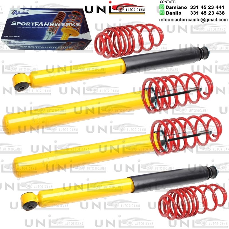 Kit Assetto Sportivo Fisso Tatechnix Opel Kadett (D) da 09.1979 a 08.1984