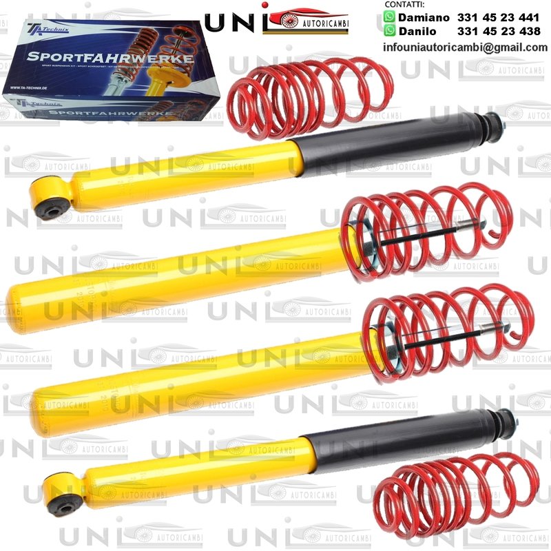 Kit Assetto Sportivo Fisso Tatechnix Opel Kadett (D) da 09.1979 a 08.1984