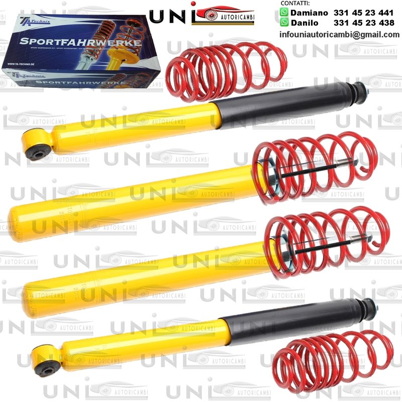 Kit Assetto Sportivo Fisso Tatechnix Opel Kadett (E) da 09.1984 a 1993