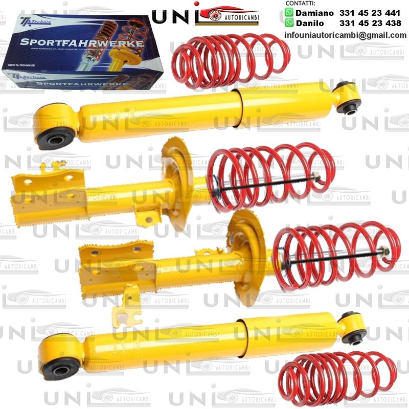 Kit Assetto Sportivo Fisso Tatechnix Opel Vectra C Station Wagon (Z-C/SW) da 2002 a 2008