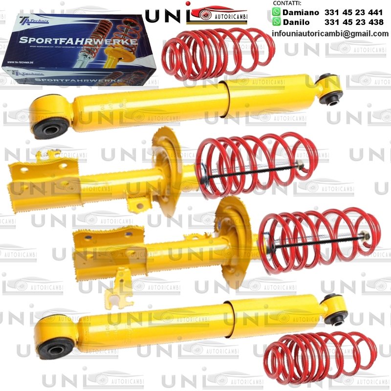 Kit Assetto Sportivo Fisso Tatechnix Opel Vectra C Berlina + Hatchback (Z-C) da 2002 a 2008