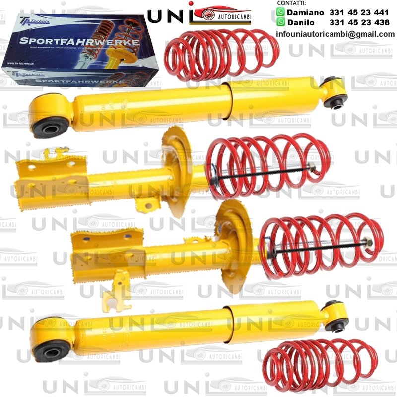 Kit Assetto Sportivo Fisso Tatechnix Opel Vectra C Berlina + Hatchback (Z-C) da 2002 a 2008