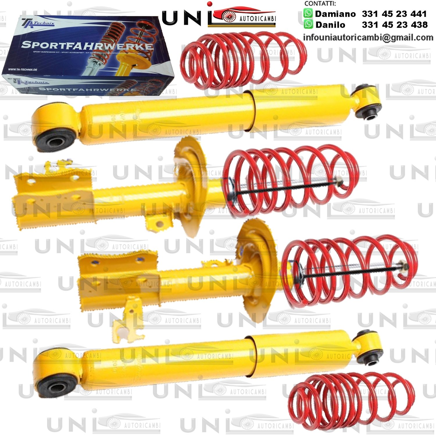 Kit Assetto Sportivo Fisso Tatechnix Opel Signum (Z-C / S) da 2003 a 2008