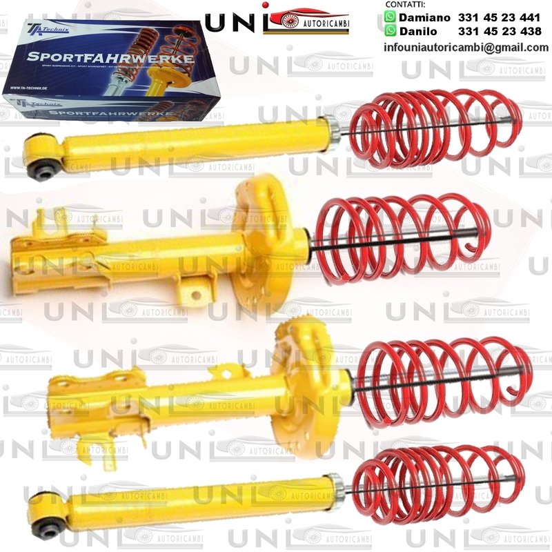 Kit Assetto Sportivo Fisso Tatechnix Opel Corsa D (S-D) da 05.2007 -