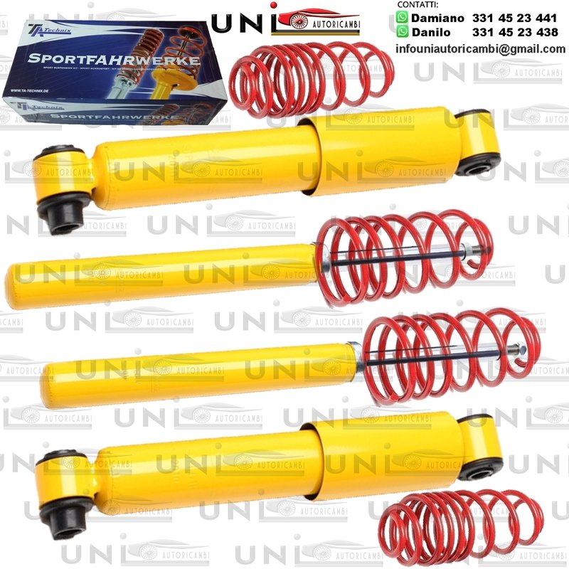 Kit Assetto Sportivo Fisso Tatechnix Peugeot 106 (1C) da 09.1991 a 04.1996