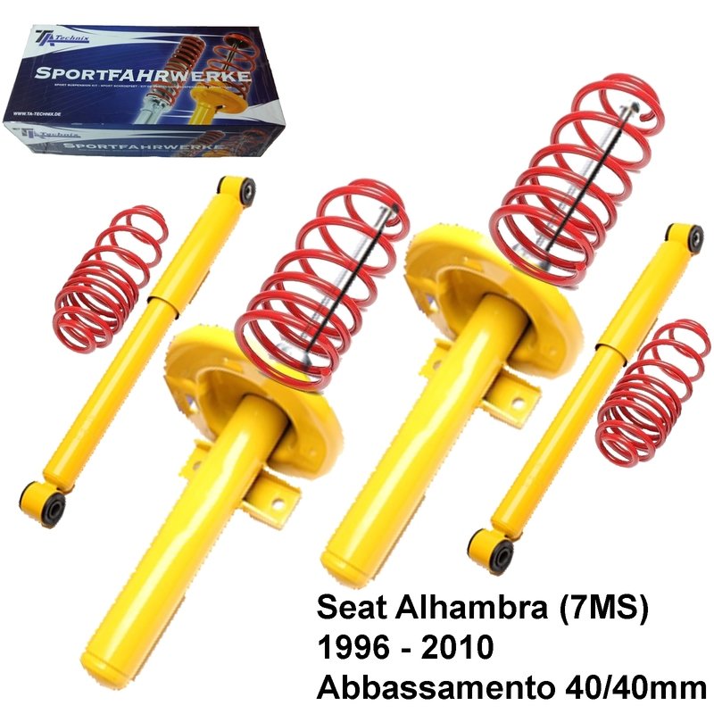 Kit Assetto Sportivo Fisso Tatechnix Seat Alhambra (7MS) da 1996 a 2010
