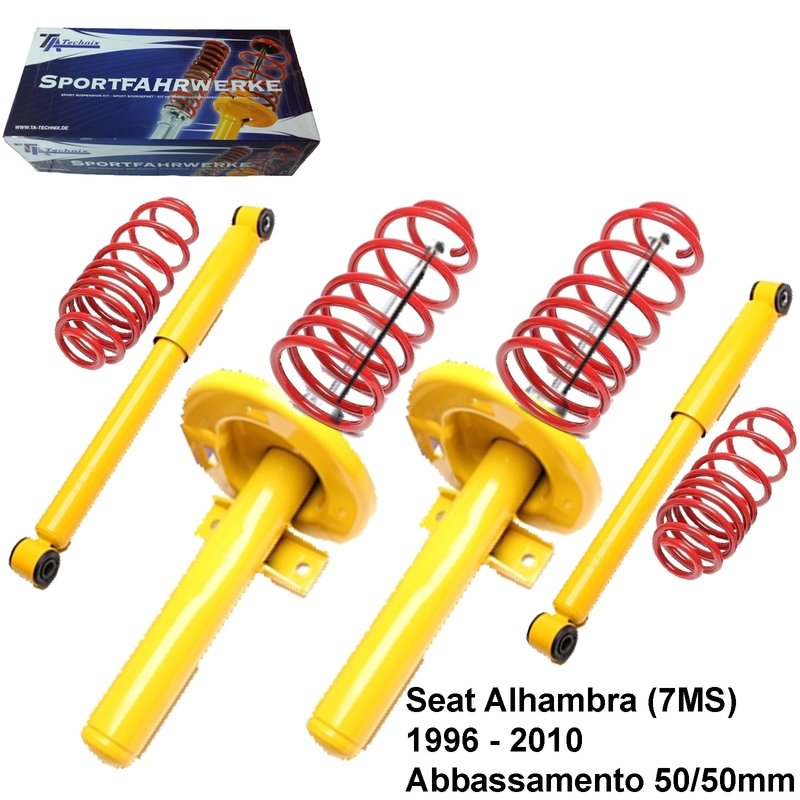 Kit Assetto Sportivo Fisso Tatechnix Seat Alhambra (7MS) da 1996 a 2010