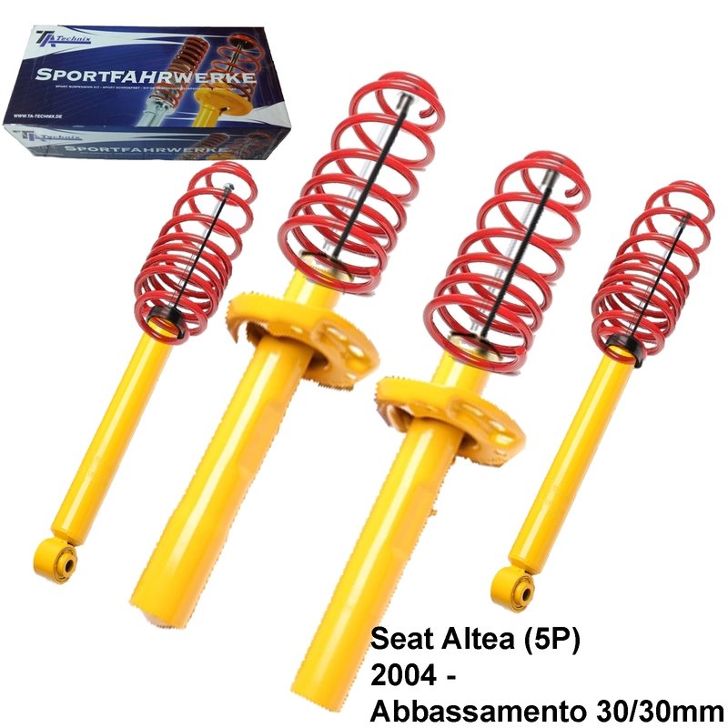 Kit Assetto Sportivo Fisso Tatechnix Seat Altea (5P) da 2004 -