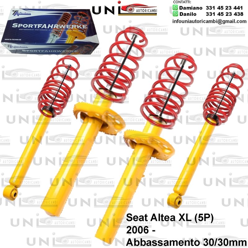 Kit Assetto Sportivo Fisso Tatechnix Seat Altea XL (5P) da 2006 -