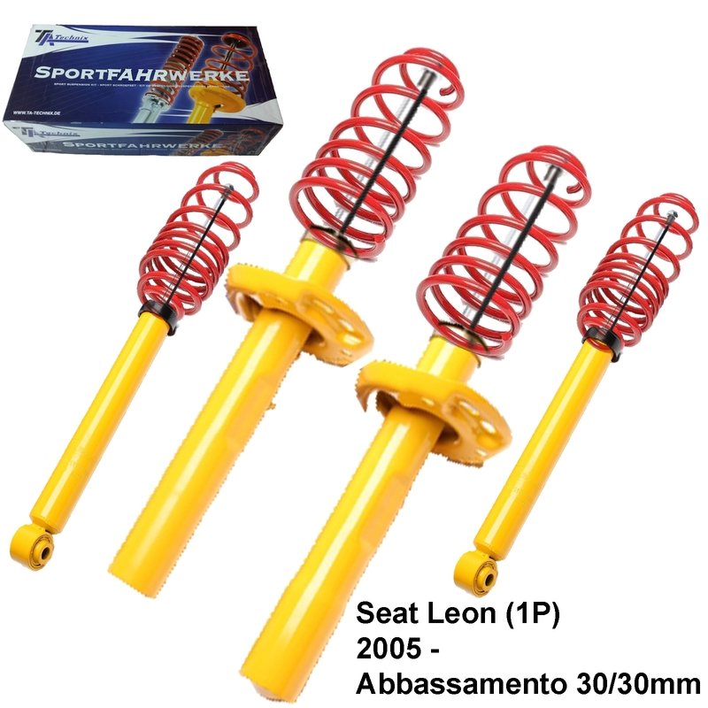 Kit Assetto Sportivo Fisso Tatechnix Seat Leon (1P) da 2005 -